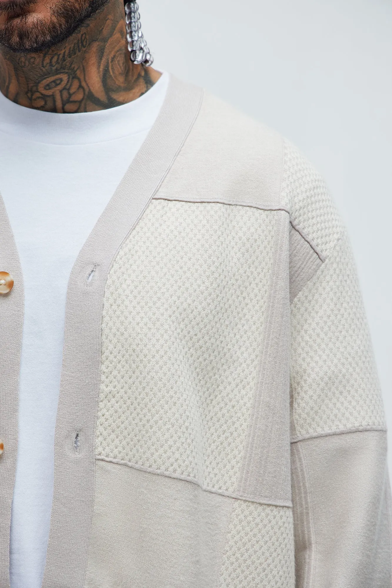 Better And Better Sweater Cardigan - Cream