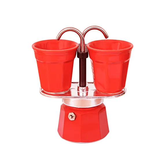 Cafetera set mini express 2 tazas