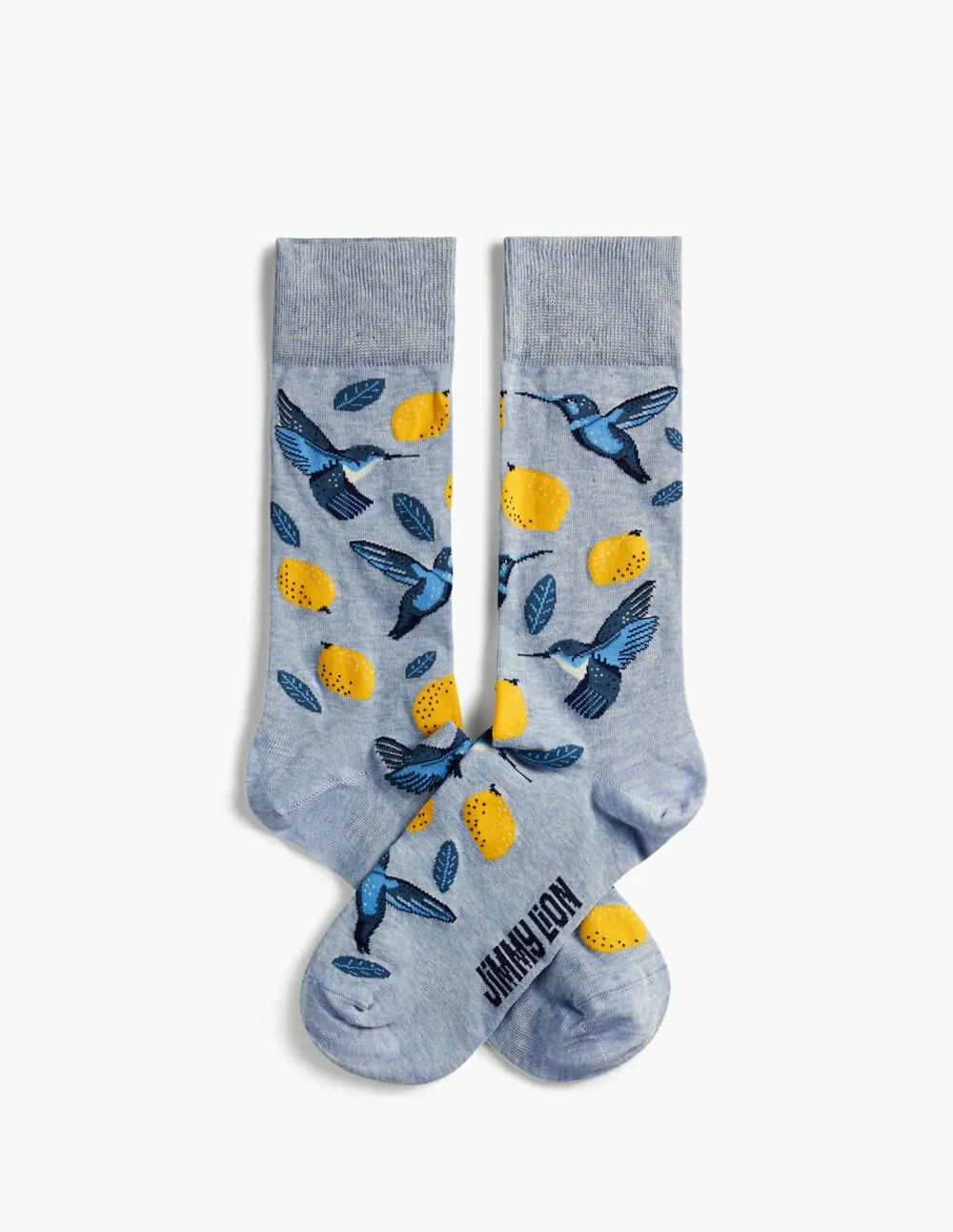 Calcetines Jimmy Lion Birds and Lemonds Azules Unisex