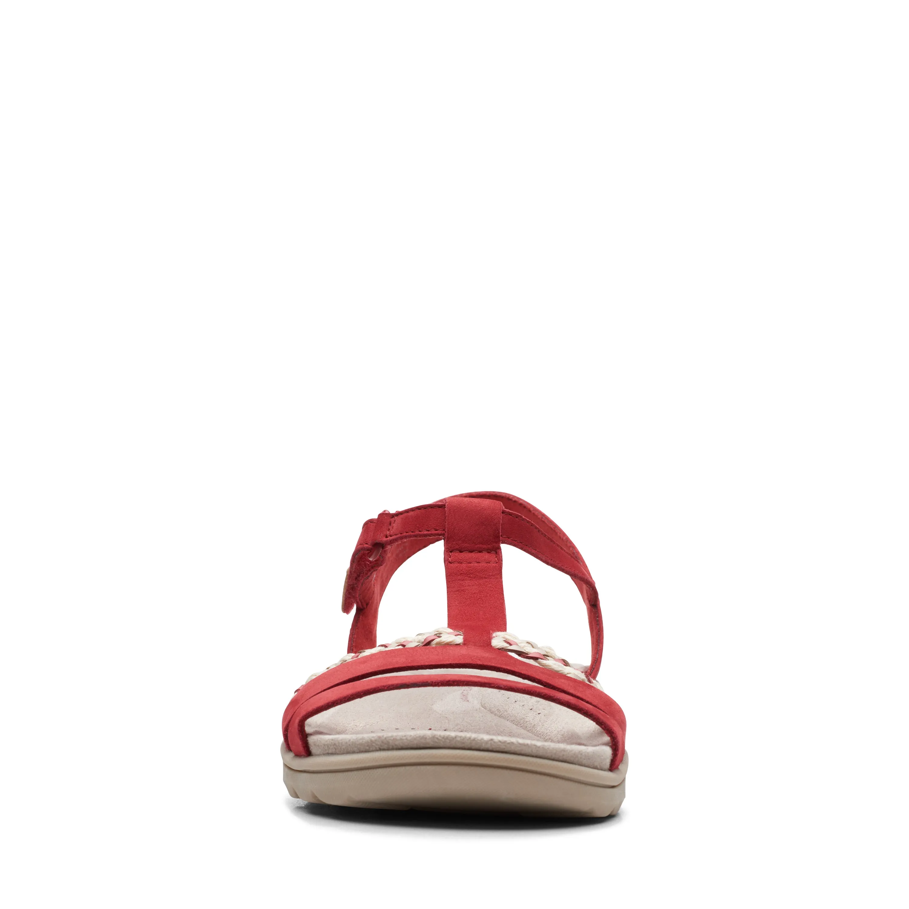 CLARKS | SANDALIAS MUJER | ADA TEALITE RED NUBUCK | ROJO