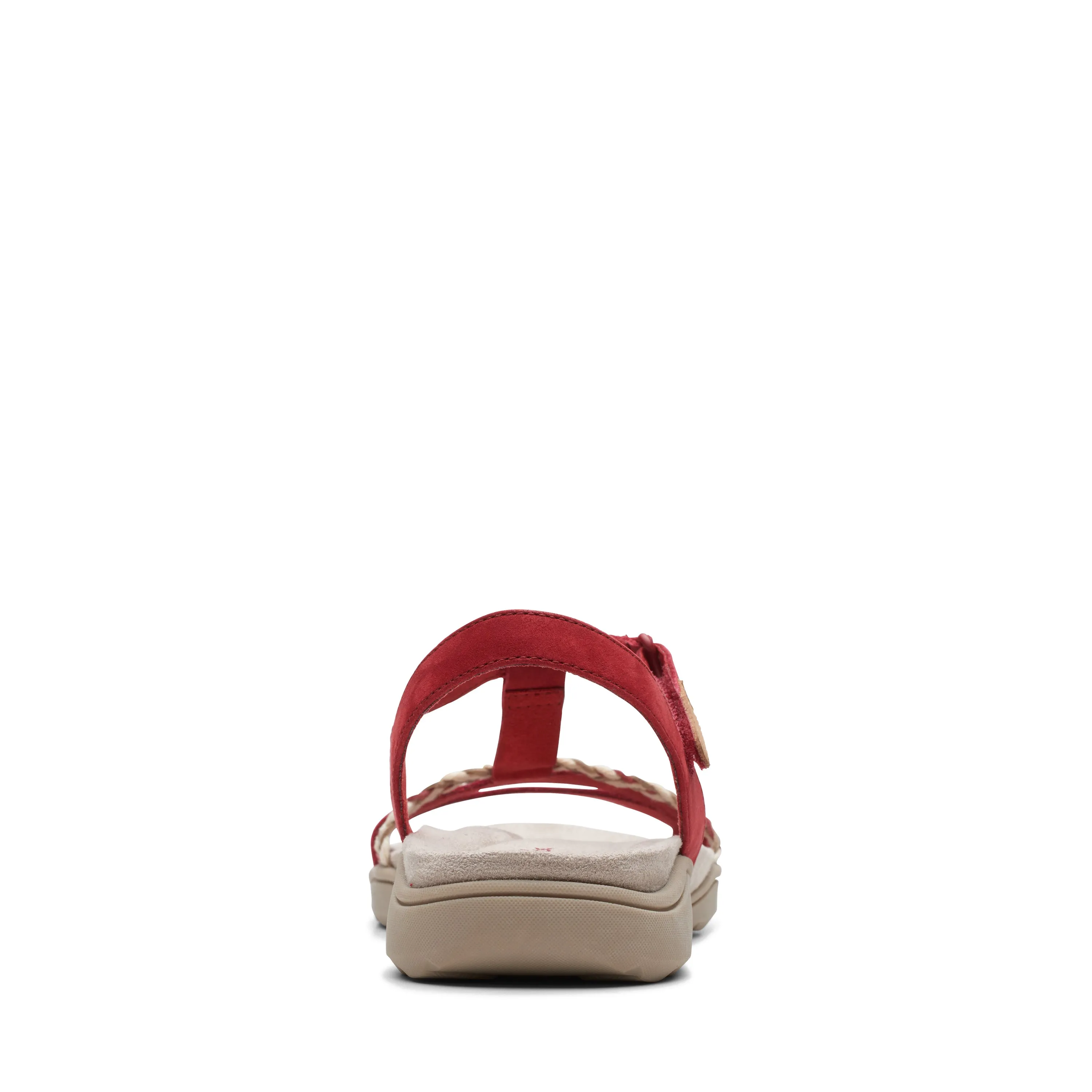 CLARKS | SANDALIAS MUJER | ADA TEALITE RED NUBUCK | ROJO