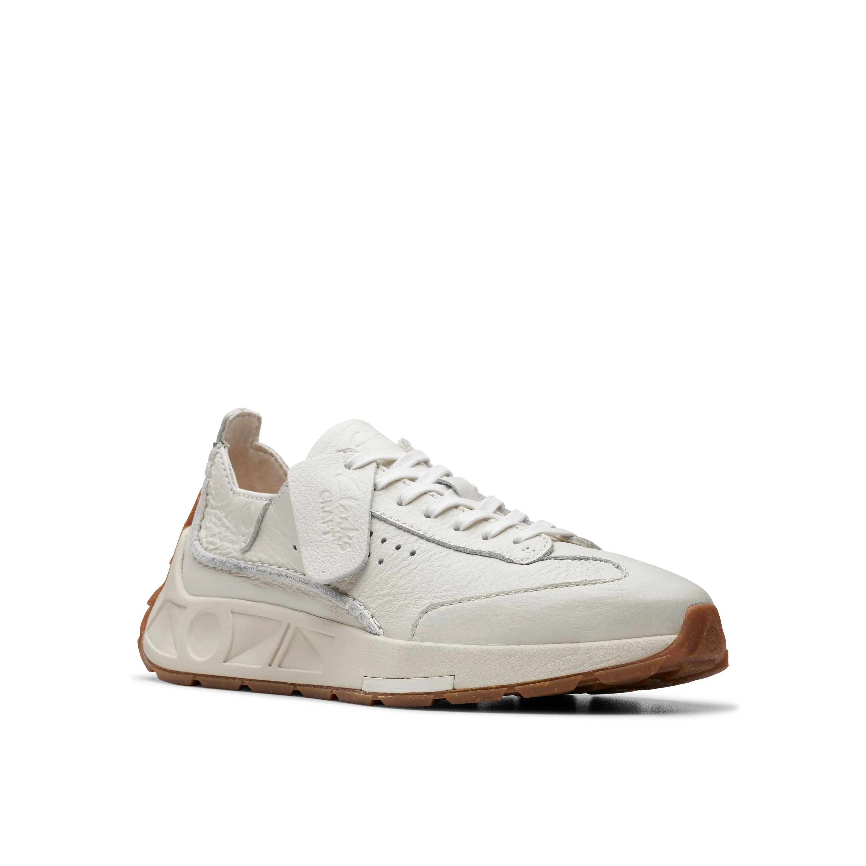 CLARKS | SNEAKERS MUJER | CRAFT SPEED OFF WHITE LEATHER | BLANCO