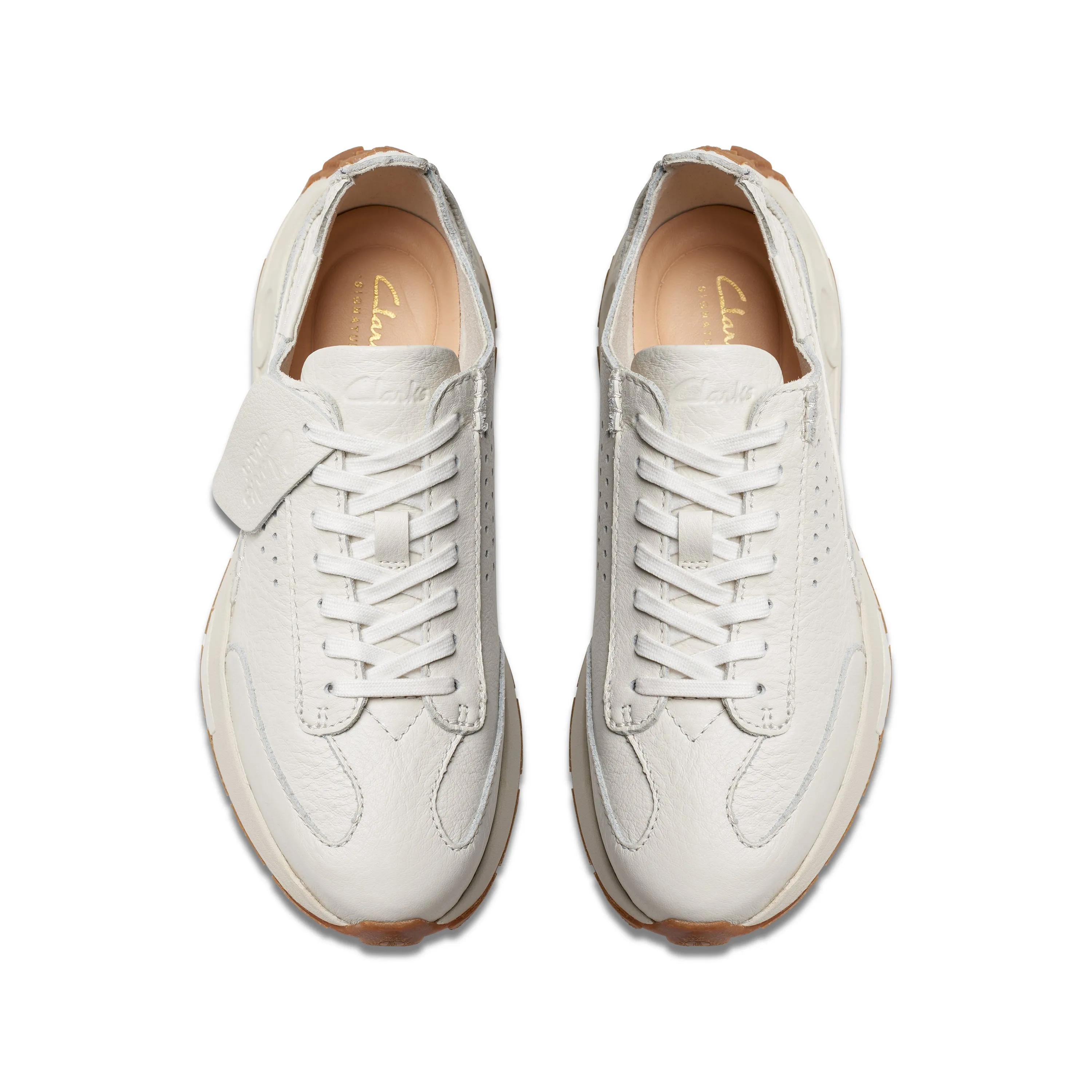 CLARKS | SNEAKERS MUJER | CRAFT SPEED OFF WHITE LEATHER | BLANCO