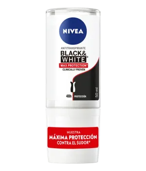 Desodorante Nivea Roll On "B&W Max Protection" 48H x 50 mL