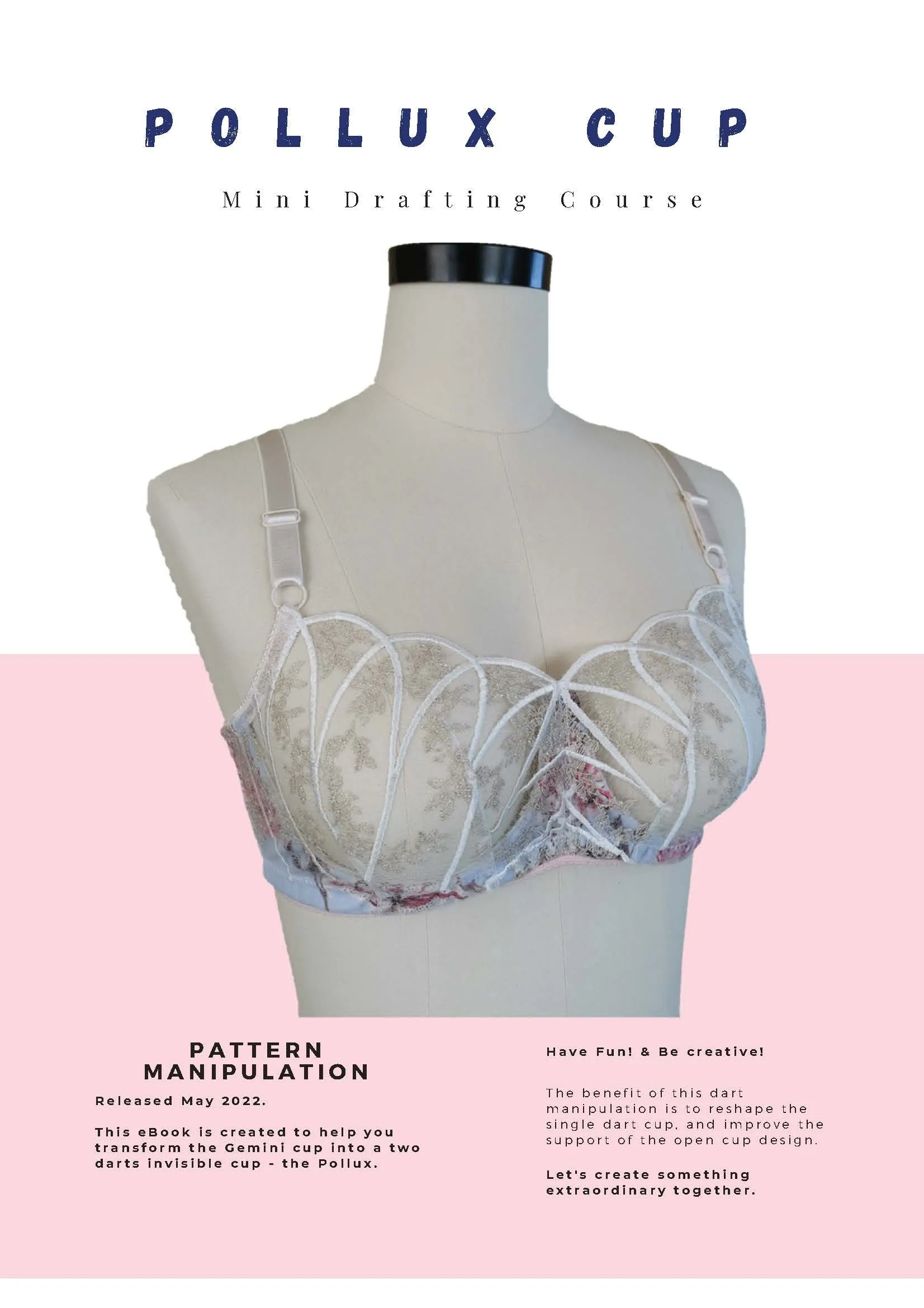 Gemini Downloadable Bra Pattern by Gravity by Grandy