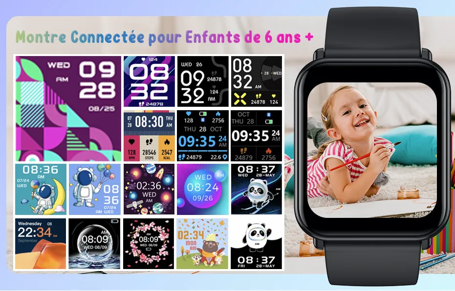 LSKIDS 1 Montre connectée enfant sans sim